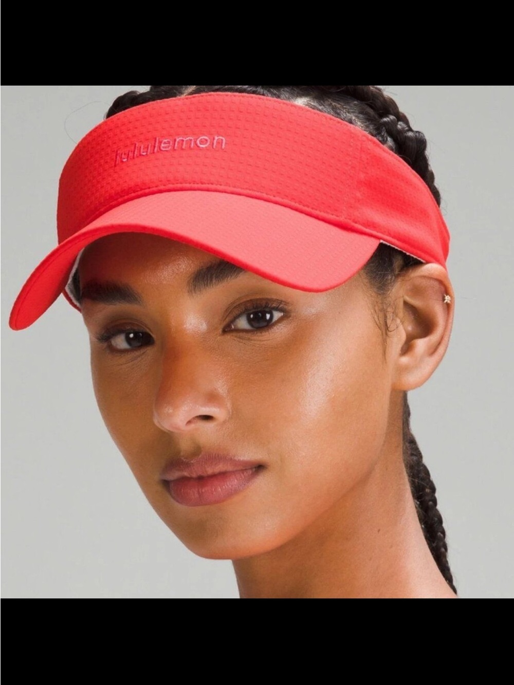 LULULEMON NWT REMOVABLE SWEATBAND VISOR S/M